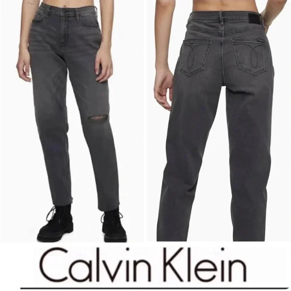 Calvin Klein High Rise Mom Jeans Size 29